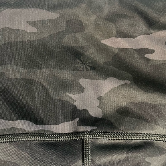 Athleta Ultimate Camo 7/8 Tights Women’s 3X Black Gray Leggings - Picture 9 of 10